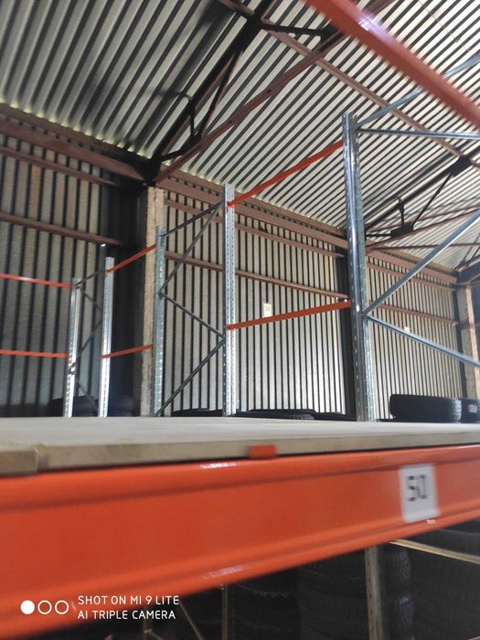 Стеллажи полочные паллетные новые и б у Стелажі