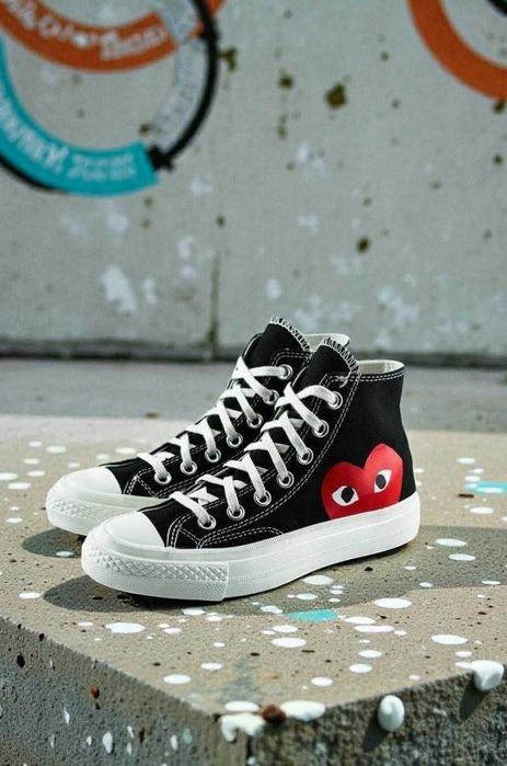 БЕЗ ПЕРЕДОПЛАТИ‼️ Кеди Converse Chuck Taylor All Garcons PLAY Black кеды