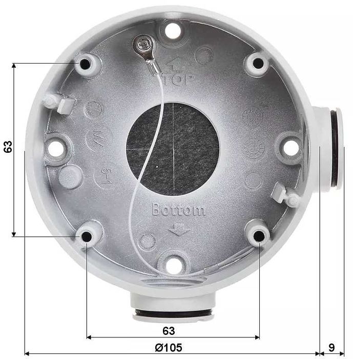 Adapter podstawa do kamery Hikvision