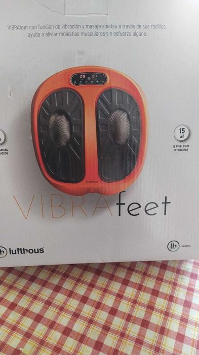 Massageador de pés novo com mando