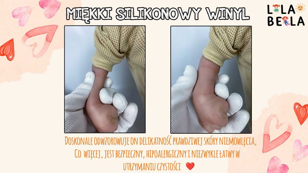 Super Bobas Idealna Lalka DLA DZIECI Do Zabawy Przytulania CAŁA GUMOWA