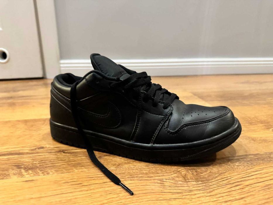 AIR JORDAN 1 LOW all black r 44