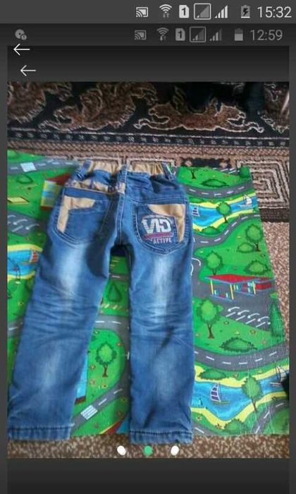 Зимові джинси на хлопчика