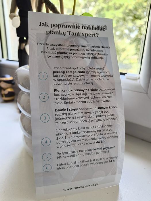 Pianka brązująca Tan Expert