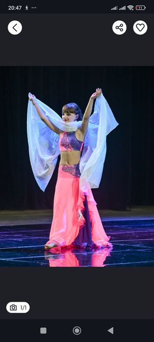 Костюми для східних танців