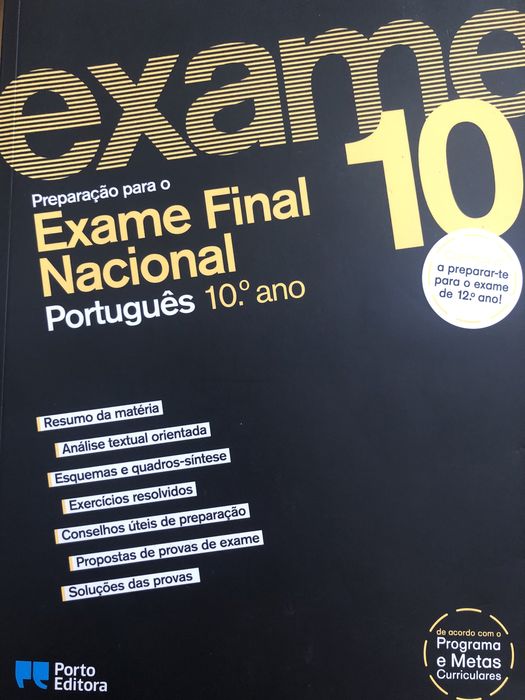 Livro exame Português 10o preparação exame nacional 12o ano