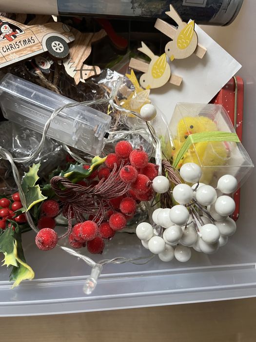 Cały zestaw rzeczy do prac kreatywnych, Boże Narodzenie