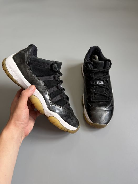 Air Jordan 11 Retro Low Black 45(29cm) Og 4 13