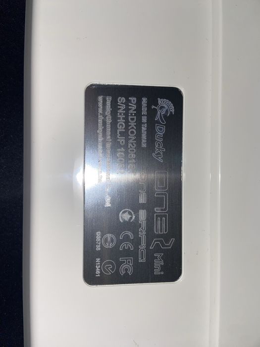 Teclado ducky one mini