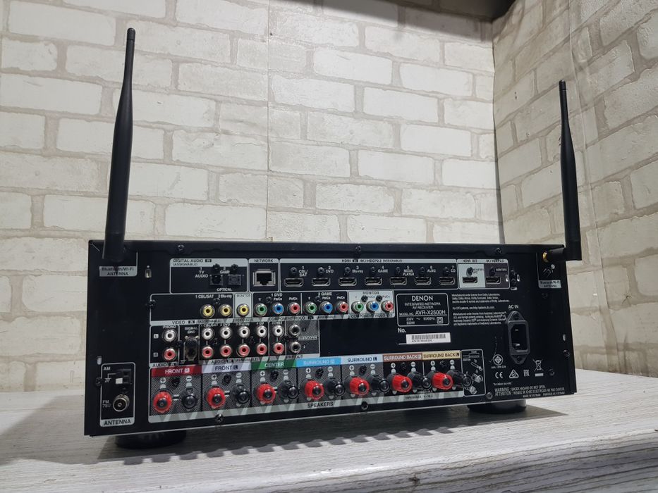 7.2 AV ресивер DENON AVR X2500, *7x150 Вт, HDMI, USB, 4K Wi-Fi б/у з Німеччини