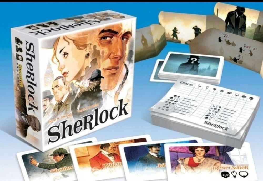 Nowa Gra planszowa Sherlock Granna Holmes