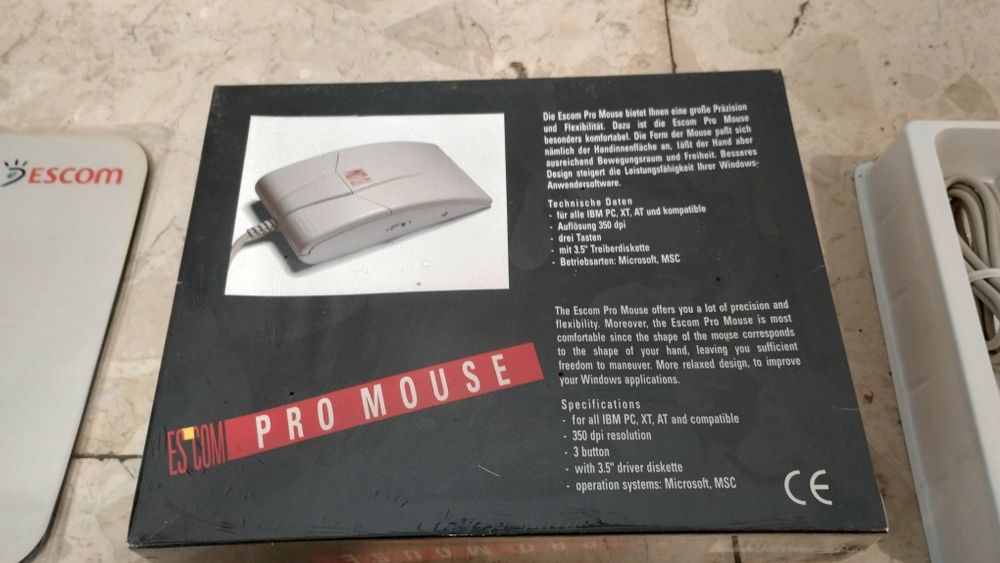 Nowe myszki Escom Amiga Commodore IBM