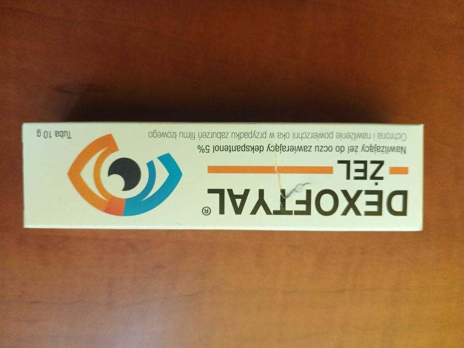 Dexoftyal nawilżający żel do oczu podrażnienie suchość zaczerwienienie