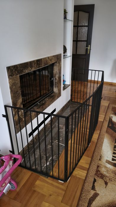 Bramka zabezpieczająca kominka Kaminer