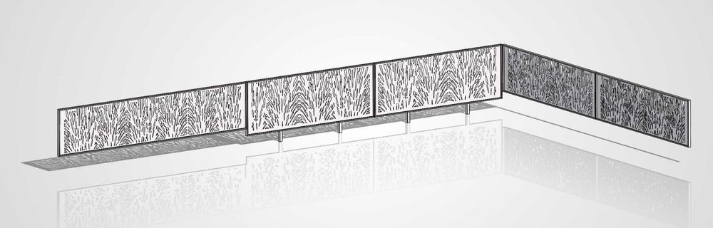 Projekty ogrodzenia bramy panelowe laser plazma dxf dwg