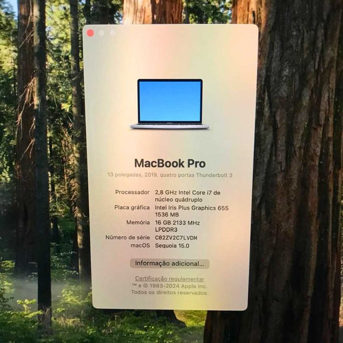 MacBook Pro 13, Processador i7, 500GB SSD, 16GB RAM, GARANTIA