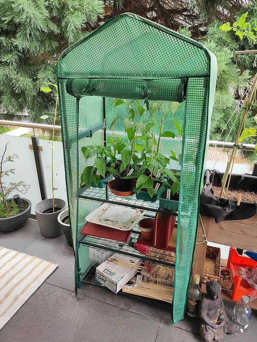 Kwietnik stojak na rośliny kwiaty uprawę szklarnia balkon