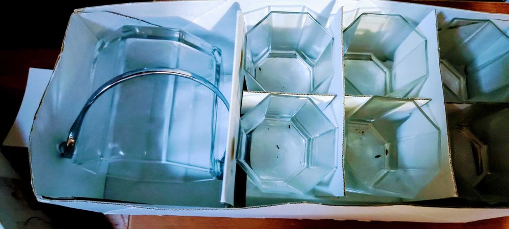 Balde Gelo Com Seis Copos