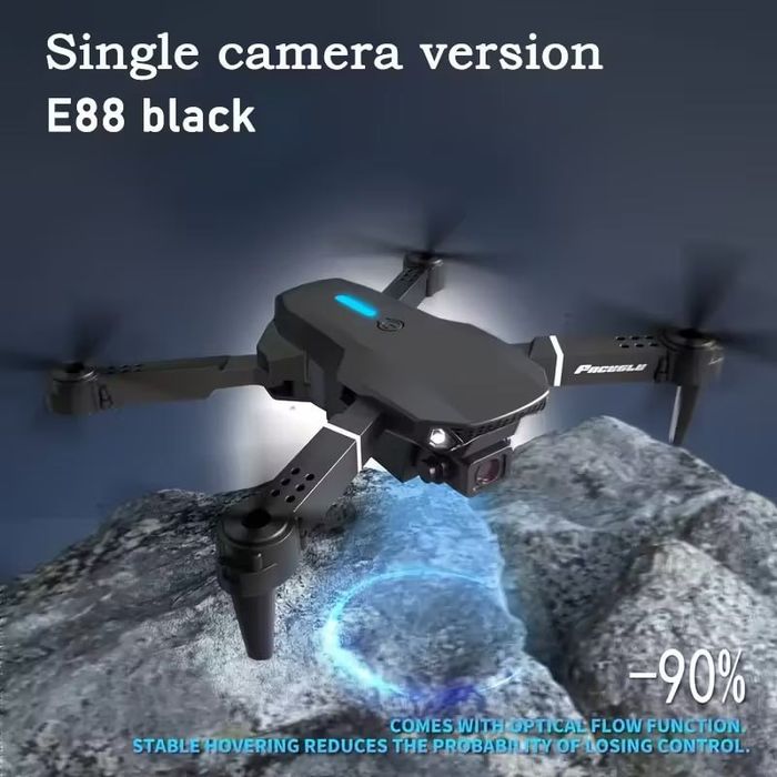 Дрон FPV квадрокоптер E88 Drone Pro
