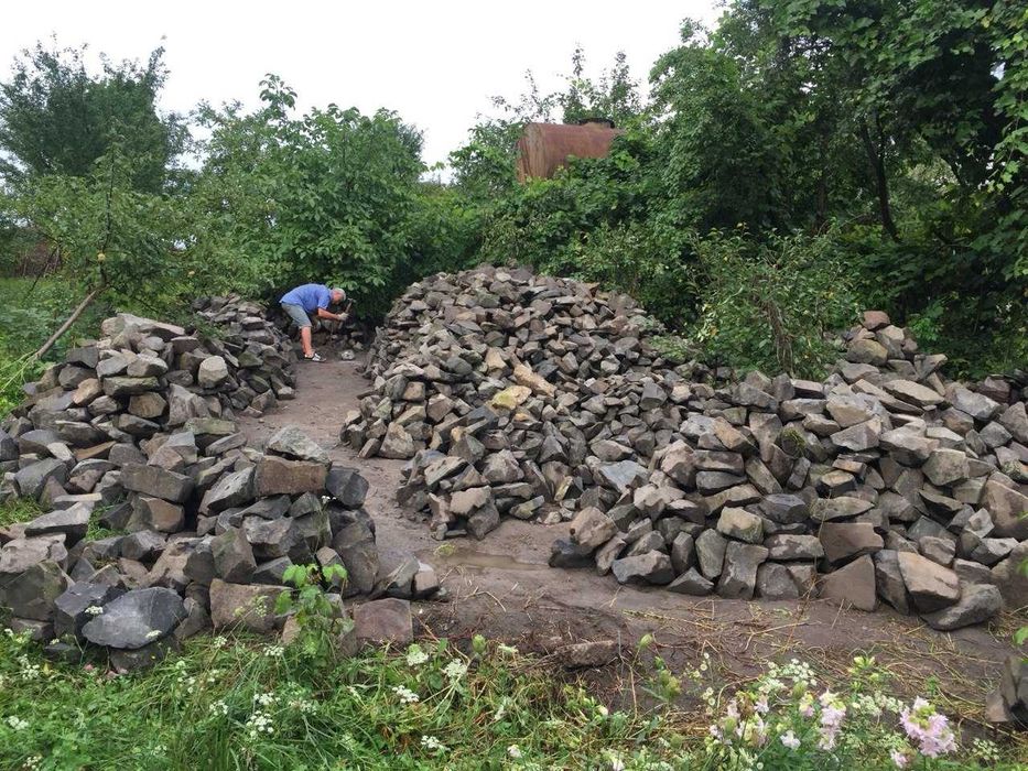 Камінь бутовий, самовивіз