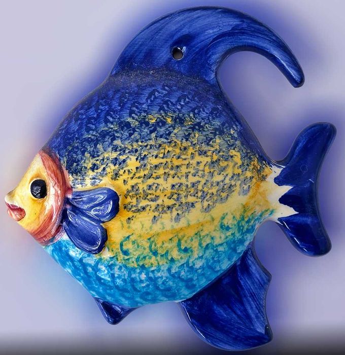 Decoração Peixe Escalar, Novo /Único