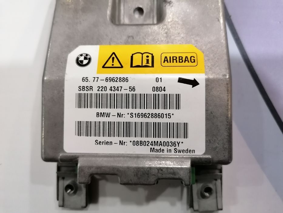 BMW série 5 e60 e 61 série 6 e63 sensores de airbgs dos pilares esg e