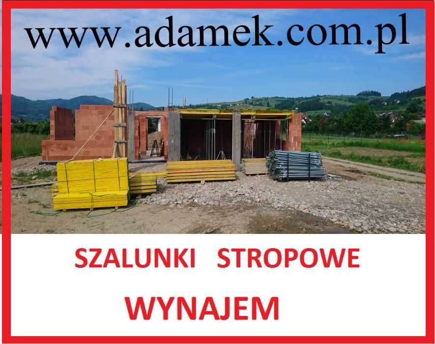 ADAMEK. Wynajem szalunki stropowe, Stemple. PERI.DOKA - Mszana Dolna