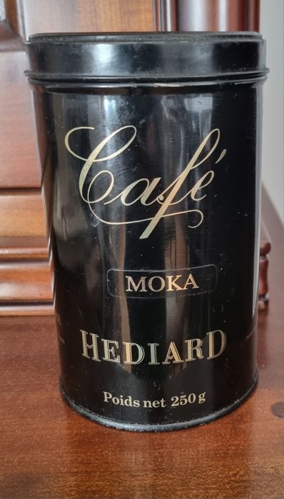 Lata de Café Vintage Hédiard – Decoração Retro / Colecionável