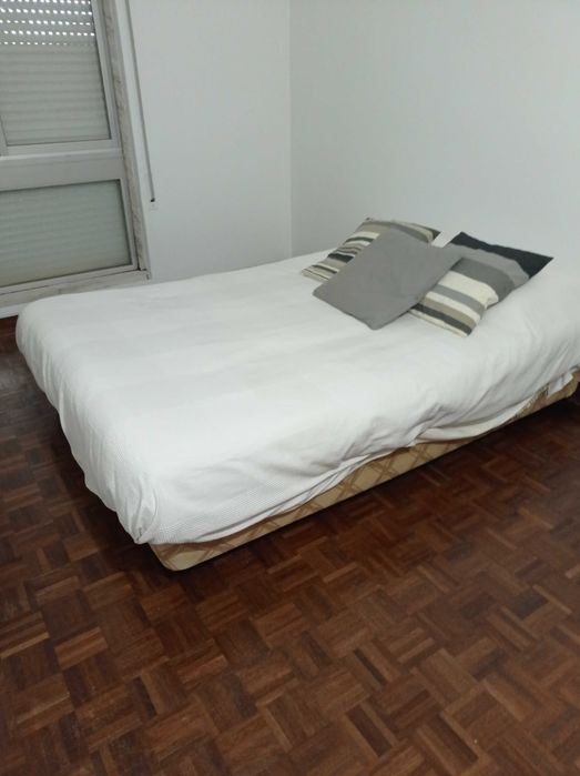 Sommier + colchão casal