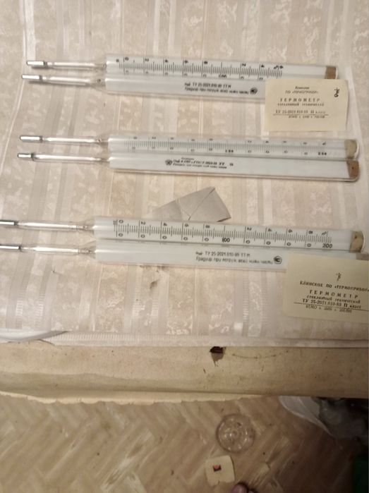 Термометр технический ртутный