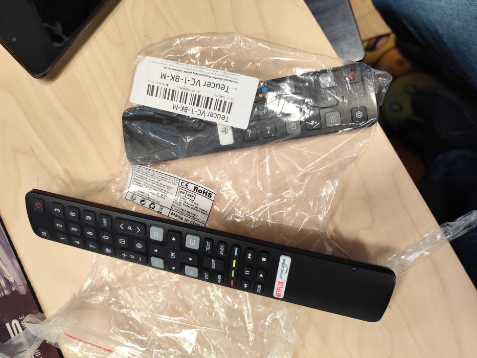 Uszkodzony Telewizor TCL 55" + 2 Piloty