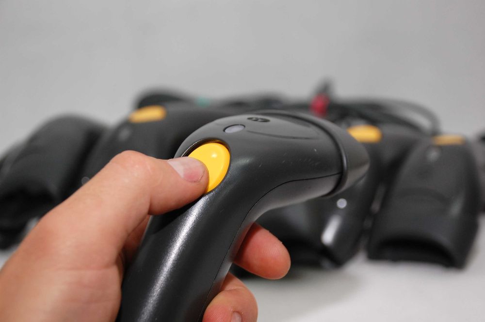 Symbol LS1203 штрихкод сканер 1D провідний лазерний USB