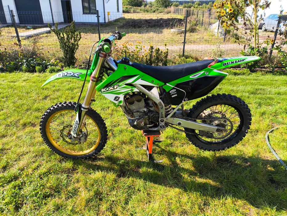 Kawasaki KXF 250 cross mx motocross - dużo dadatków , mocno wyposażony