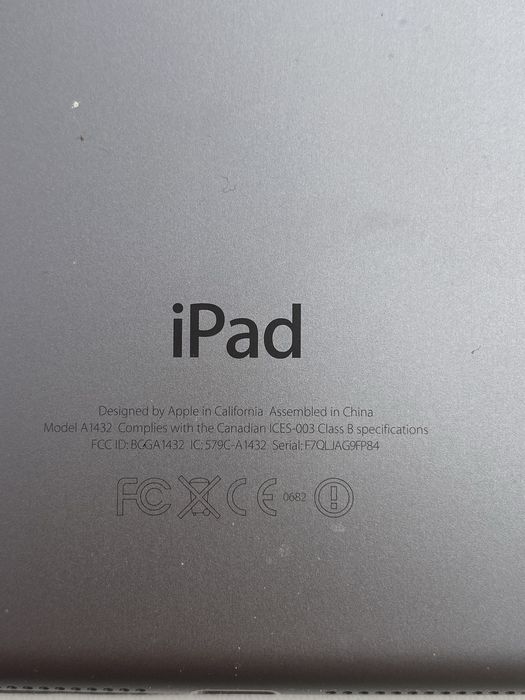 Ipad Apple  A1432