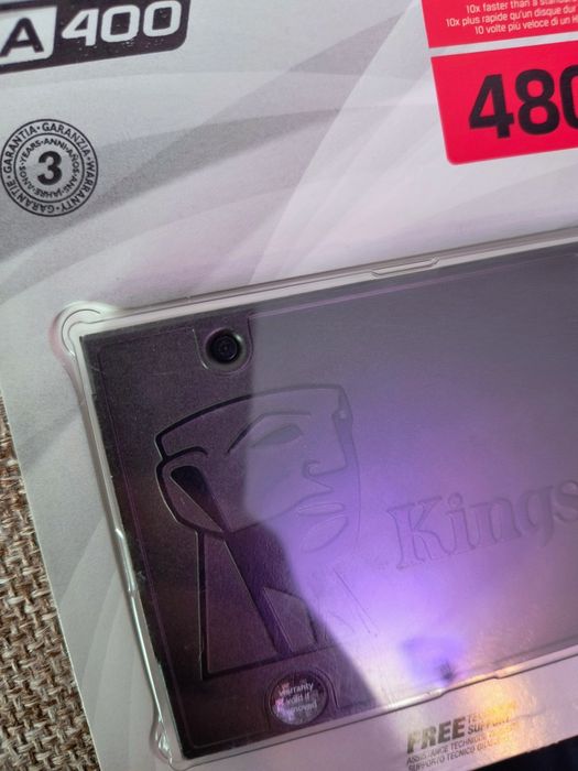 SSD накопичувач Kingston A400 480 GB