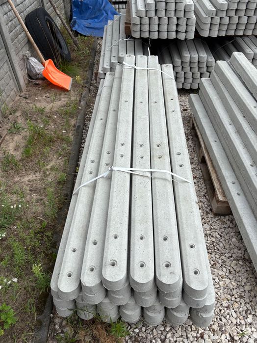 Słupki Betonowe Ogrodzeniowe 2,2m. Wysoka jakosć