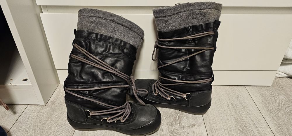 PEAK PERFORMANCE buty damskie śniegowce rozmiar 39 wkładka 25,5cm