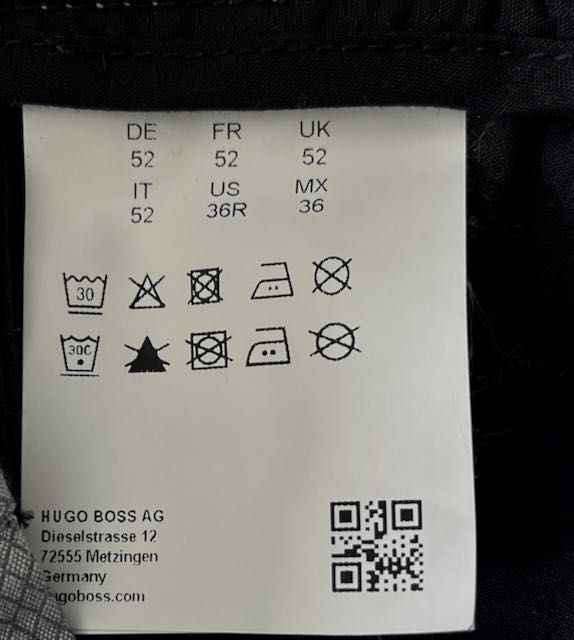 Krótkie spodenki casualowe marki Hugo Boss