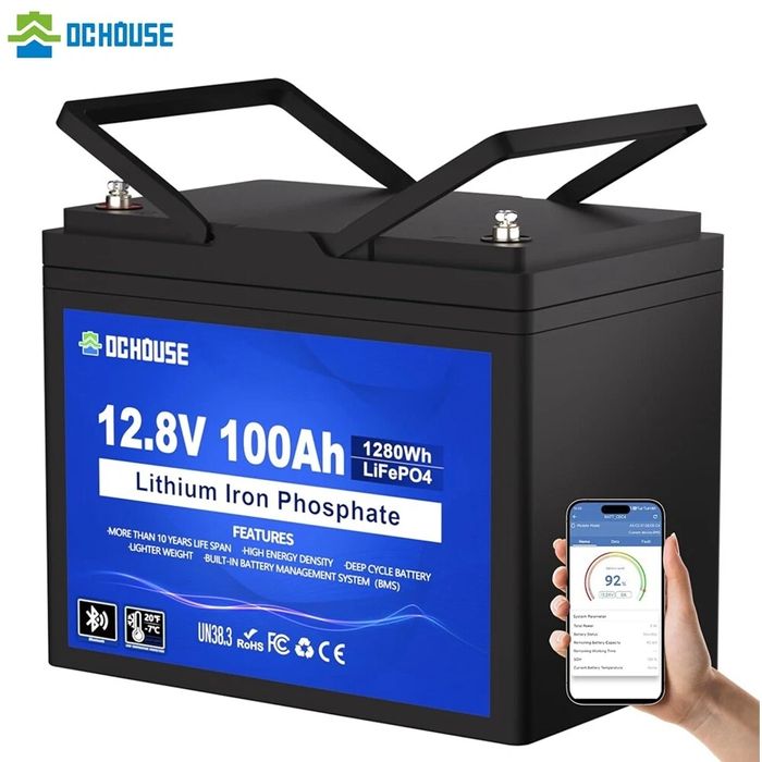 Lifepo4 резервне живлення 12v 24v 100ah 200ah Litime Dc house Redodo