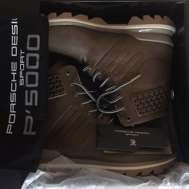 Шкіряні високі кеди/черевики Adidas Porsche Design Intermediate