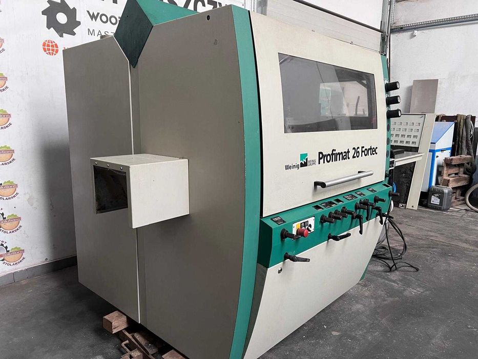 Strugarka czterostronna Weinig Profimat 26 Fortec + EM11