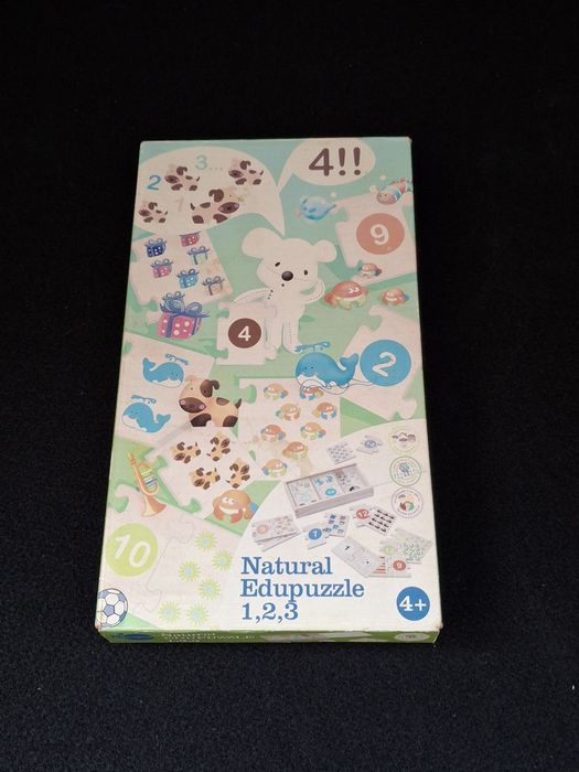 Jogo + Livro-puzzle, completos como novos