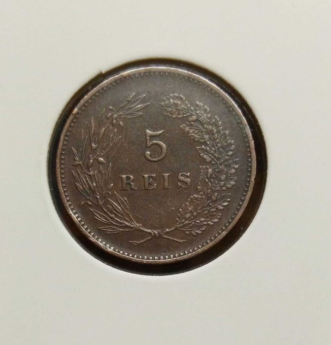 Moeda de 5 reis de 1906