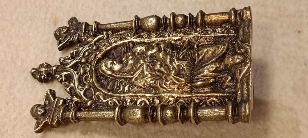 Raro "Osculatorium"  Beijo da Paz - Séc XVIII