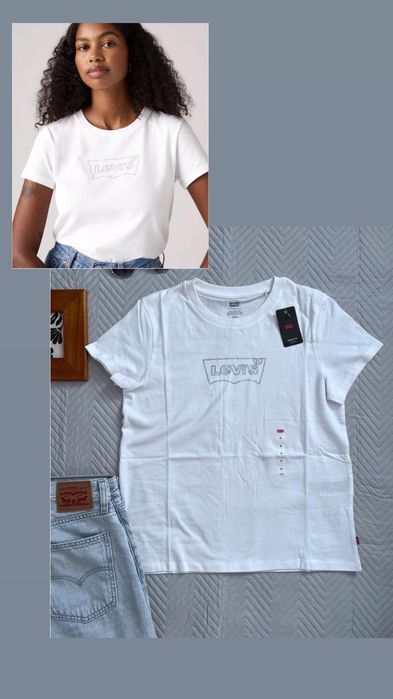 Жіночі футболки Levi’s, Guess оригінал розмір S M