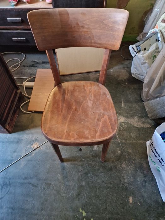 Krzesło drewniane, solidne