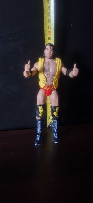 WWE Wrestling figurka Mattel Scott Hall "Razor Ramon" elite + kamizelka