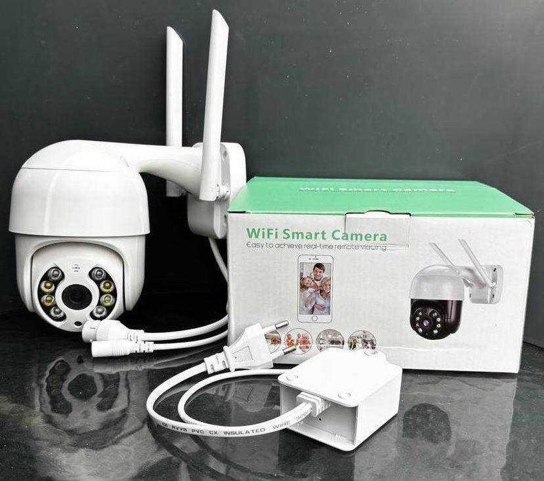 Уличная WiFi камера видеонаблюдения вай фай видеокамера V380 PRO A6