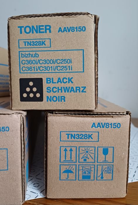 Тонер Konica Minolta TN328K, TN328C, TN328M i TN328FM