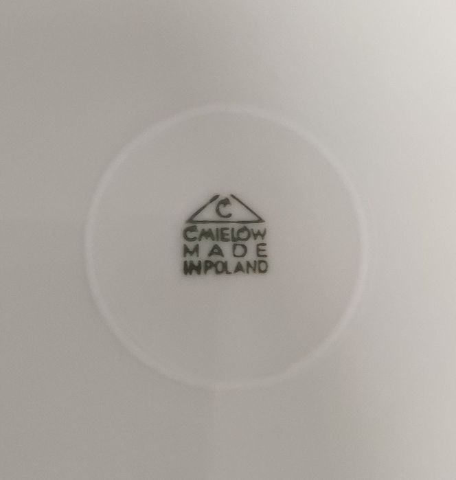 Kolekcja PRL serwis obiadowo-kawowy Ćmielów kwiatowy